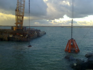 kraanmachinist Liebherr HS 895 Duinkerke (FR)